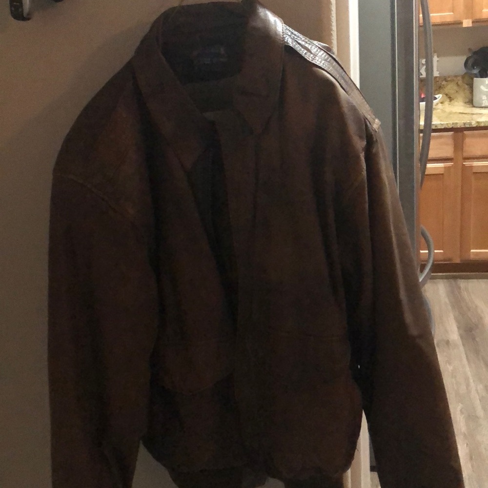 Leather jacket